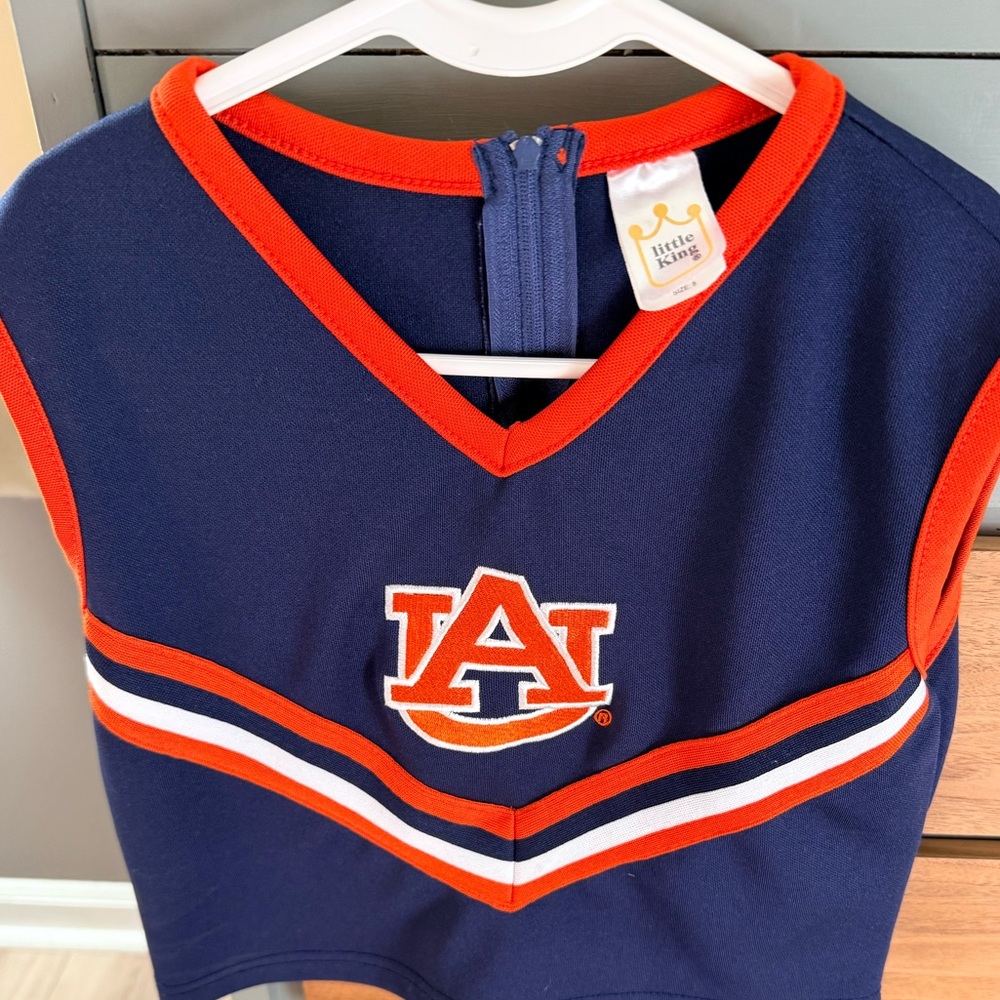 Auburn Navy & Orange Kids Cheer Set